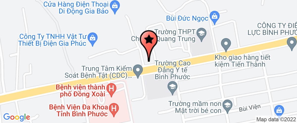 Map go to Dai Tay Duong Advertising Company Limited