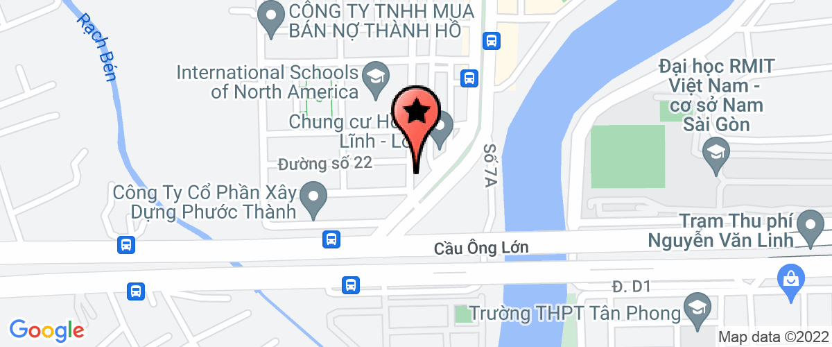 Bản đồ đến Công Ty TNHH Đầu Tư Phát Triển Phú Hưng Long