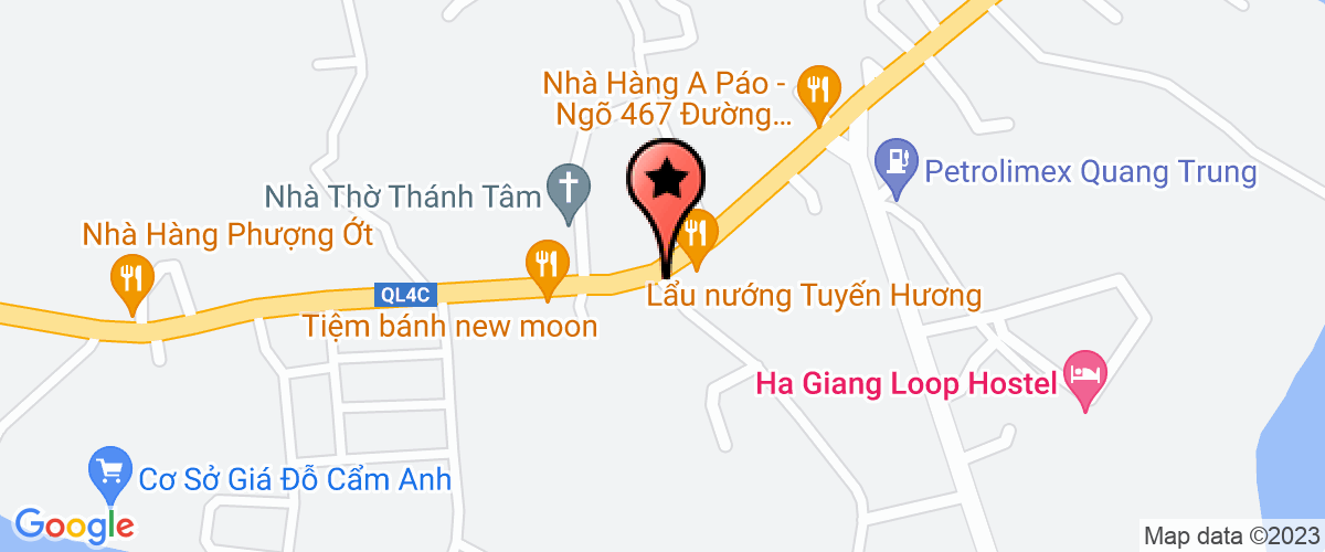 Map go to Ha Giang Medical Equipment Medicine Joint Stock Company