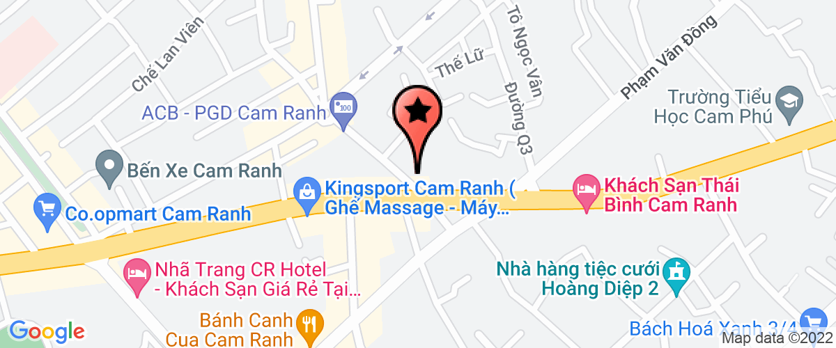 Map go to Long Hoa Cam Ranh Company Limited