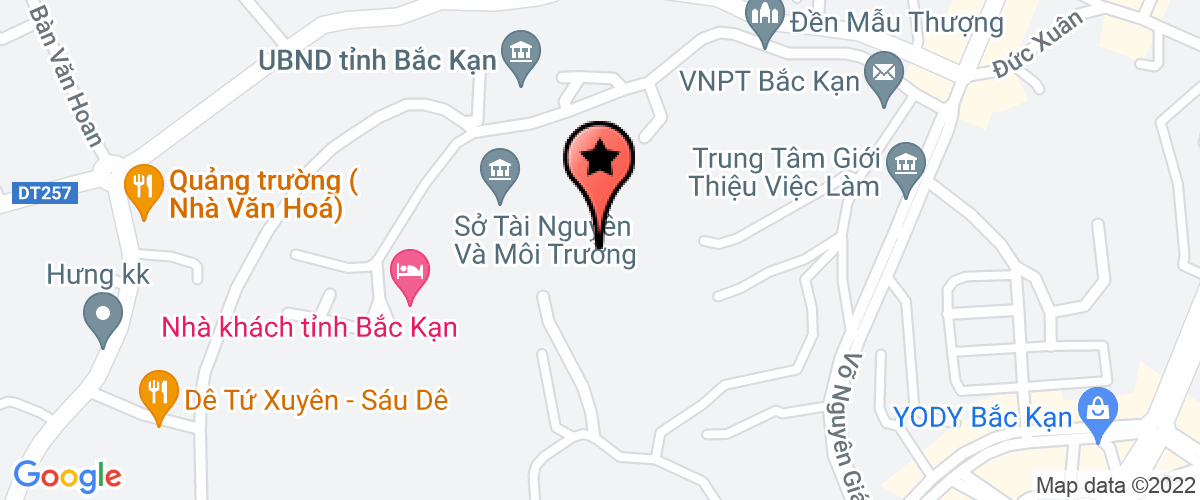 Map go to thuong mai va dich vu van tai Khanh Hung Company Limited