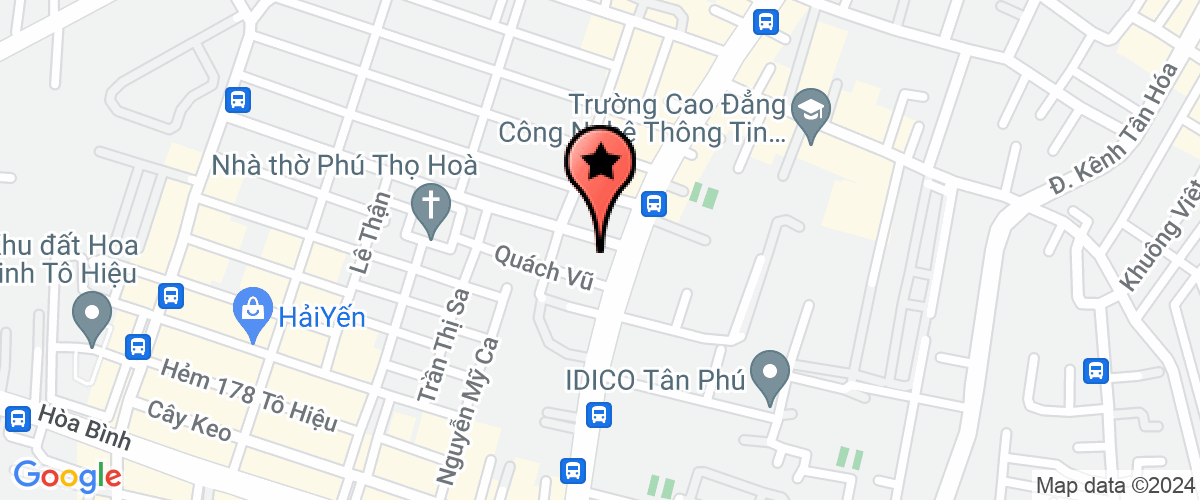 Map go to Hop Y Thang Company Limited