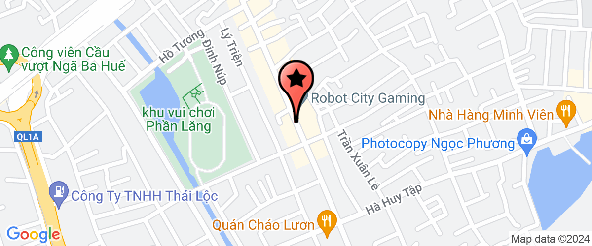 Map go to Phu Dai Tin Construction Company Limited