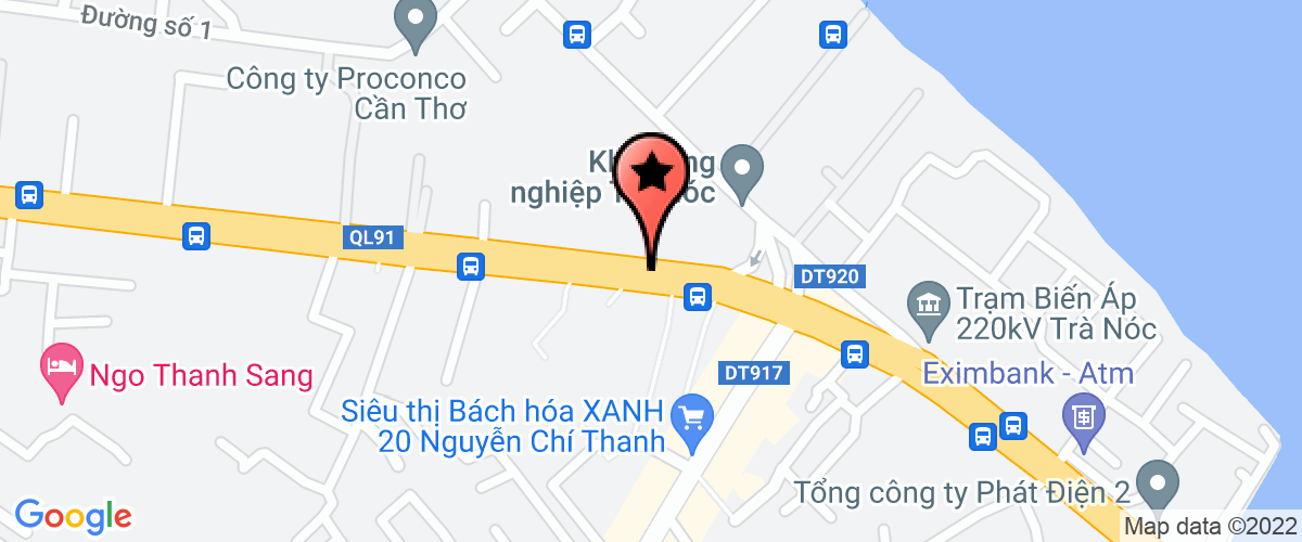 Map go to Gia Phuc Trading Production Company Limited
