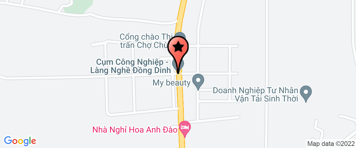 Map go to My Thinh Company Limited