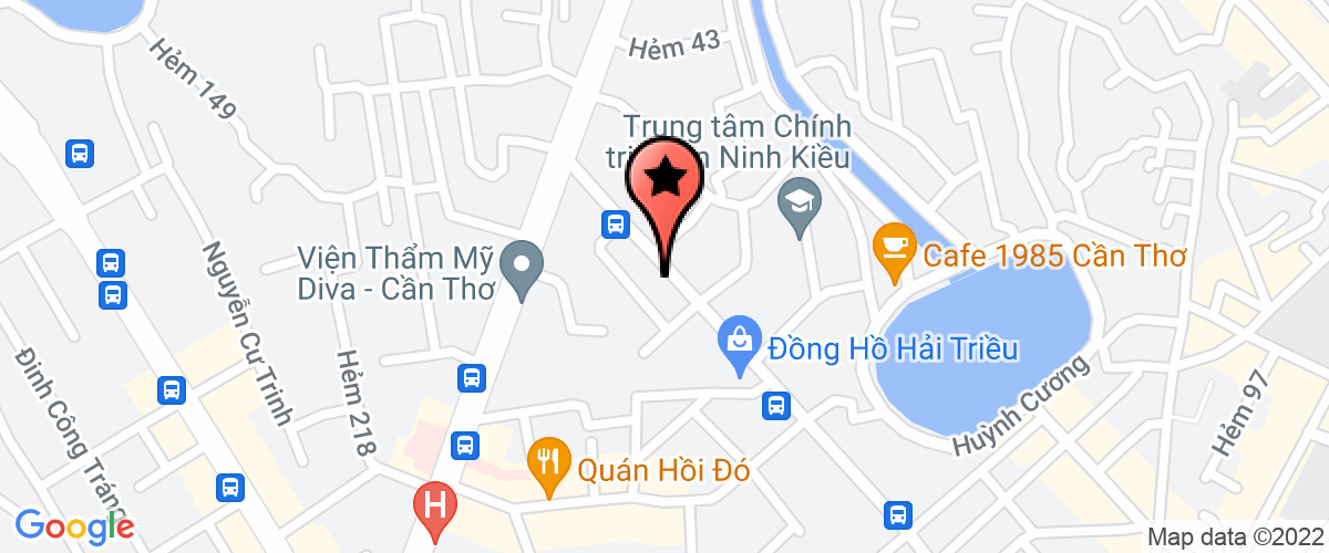 Map go to Phuong Tay Commercial Joint Stock Bank