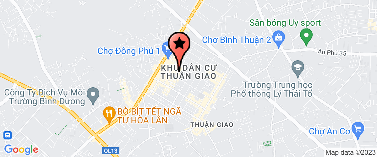 Bản đồ đến Công Ty TNHH Một Thành Viên Việt Xuân