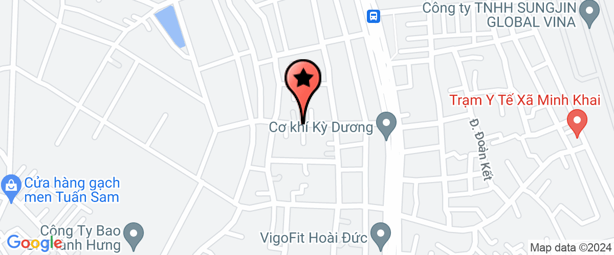 Map go to Viet Cuong Mechanical Production And Trading Company Limited