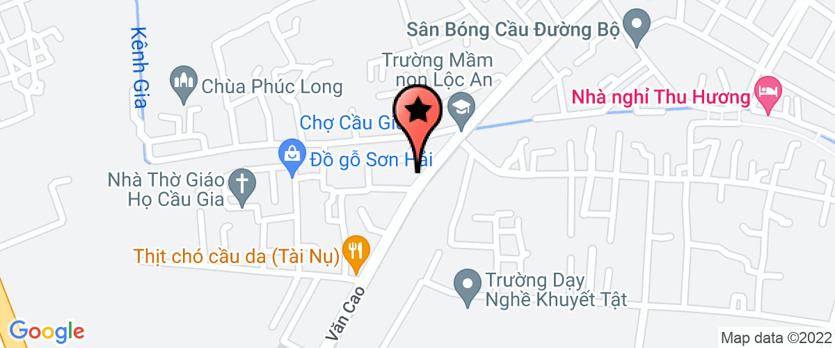 Map go to Thanh Ngan Company Limited