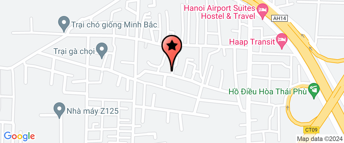 Map go to XN Xang dau hang khong mien bac
