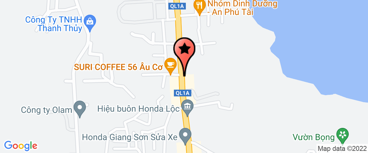 Map go to Massage Huong Me Sauna Company Limited