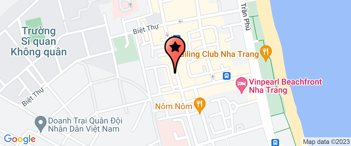 Map go to Nha Trang Tattoo Services And Trading Company Limited