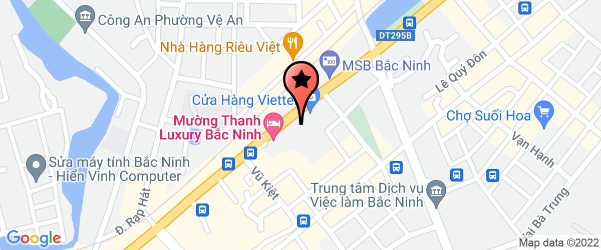 Map go to Truong trung cap ky thuat thuong mai so 1 Economy