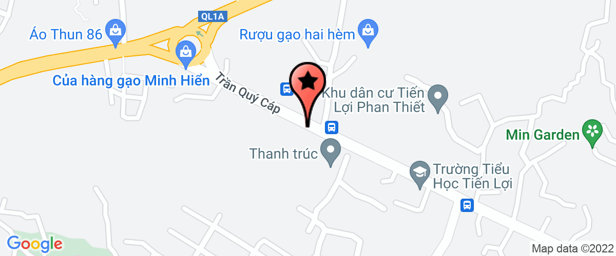 Map go to Vui Choi Thien Vuong Entertainment Company Limited