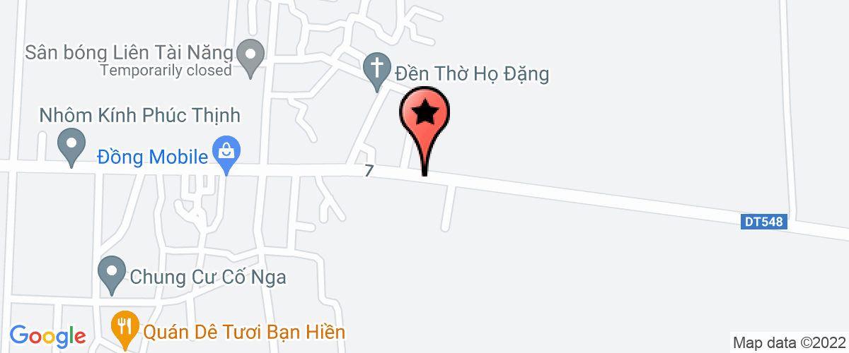 Map go to chan nuoi KD lon thong nhat Co-operative