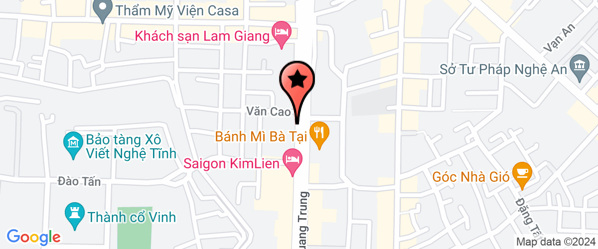 Bản đồ đến Công Ty TNHH Thẩm Mỹ Ngọc Dung Vinh