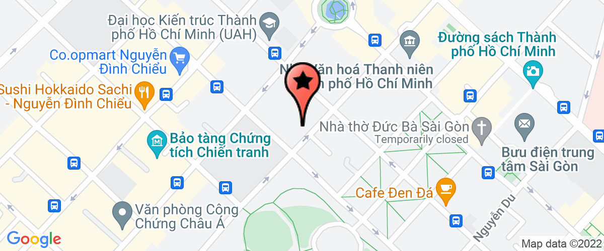 Map go to Han Nguyen Development Investment Company Limited