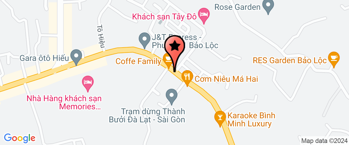 Map go to Thien Giao Joint Stock Company