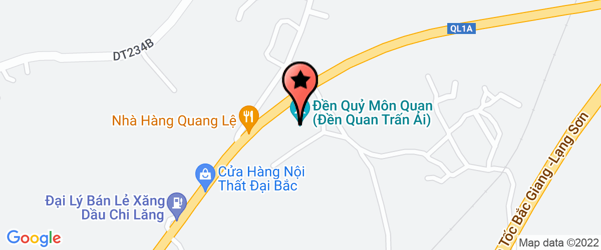 Map go to XNK Trong Nghia Company Limited
