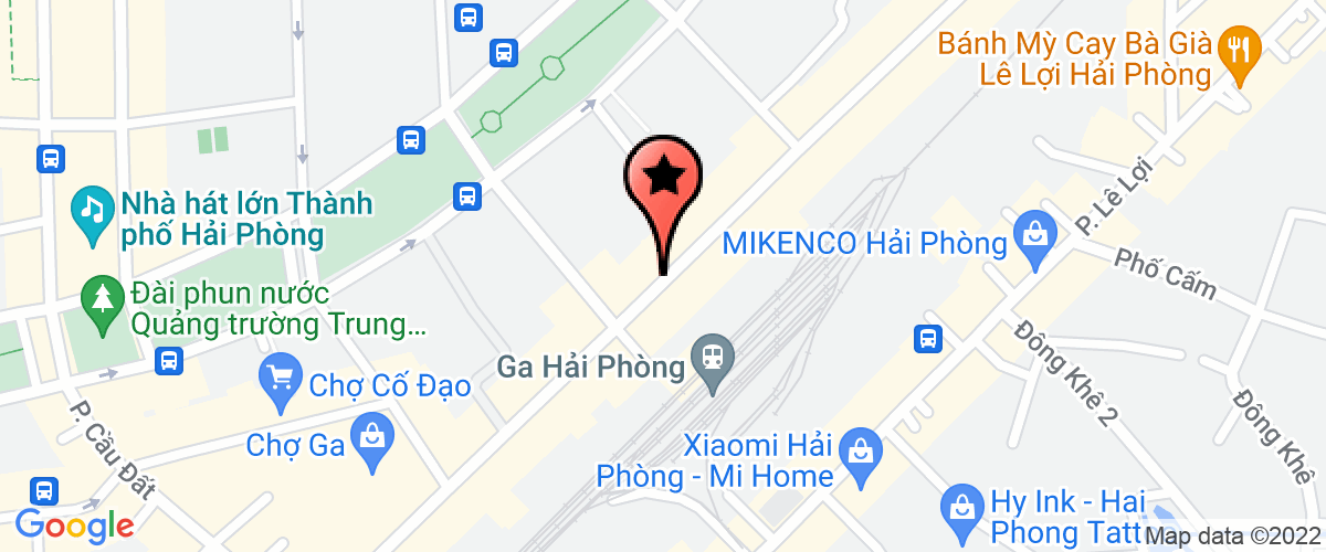 Map go to Nam Viet Office Equipment Limited Company