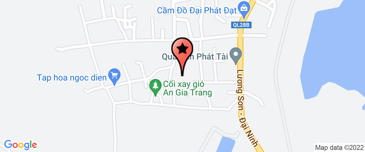 Map go to Son Nuoc Bao Linh Private Enterprise