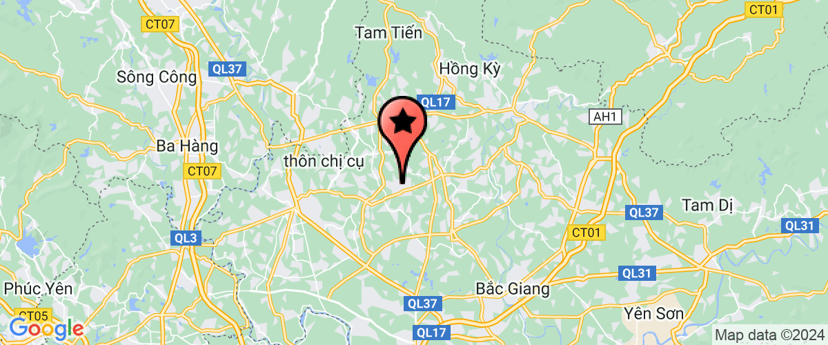 Bản đồ đến Công Ty TNHH Bao Bì Hải Thịnh