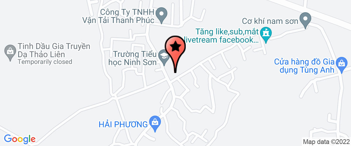 Bản đồ đến Công Ty TNHH Sng