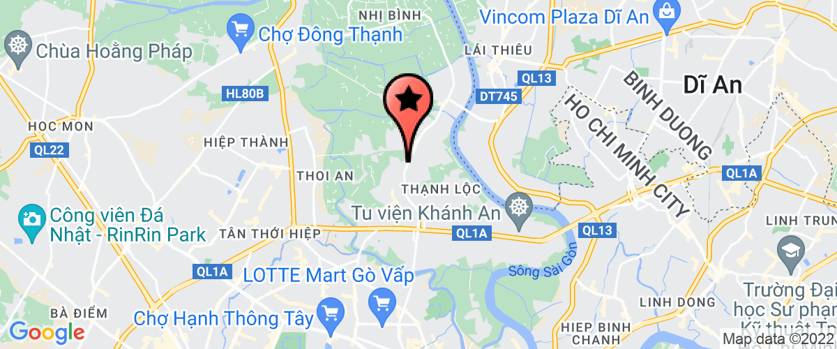 Bản đồ đến Công Ty TNHH H+T Architects Việt Nam