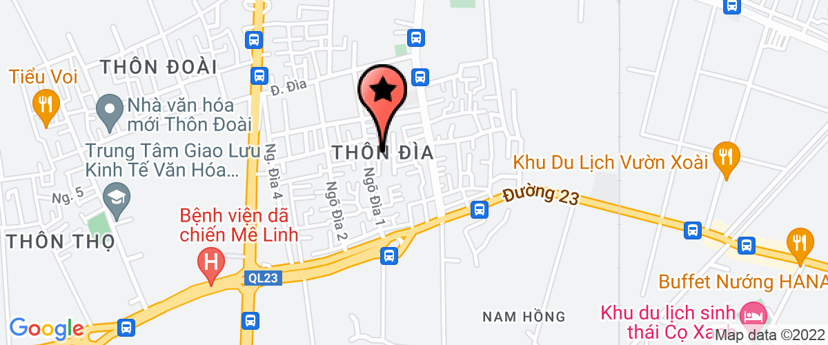 Map go to thuong mai xay dung va san xuat Thanh Tung Company Limited