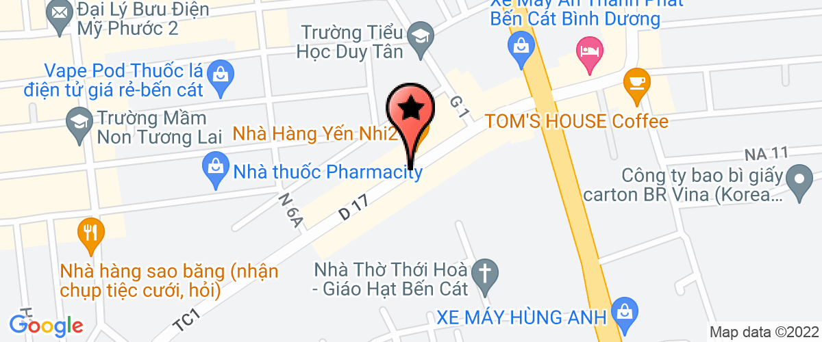 Map go to Nu Nhi Private Enterprise