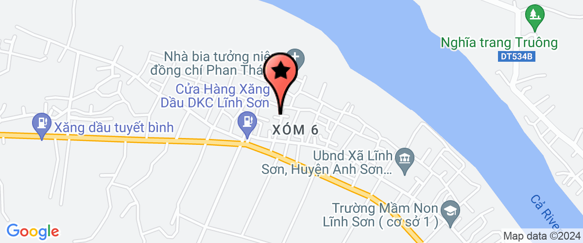 Map go to Nghia Ly Private Enterprise