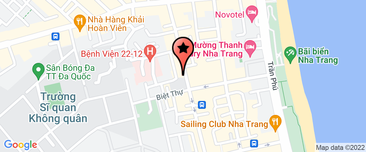 Bản đồ đến Công Ty Trách Nhiệm Hữu Hạn Nha Trang Flower