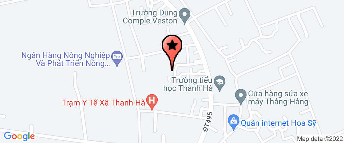 Map go to Thanh Ha Secondary School