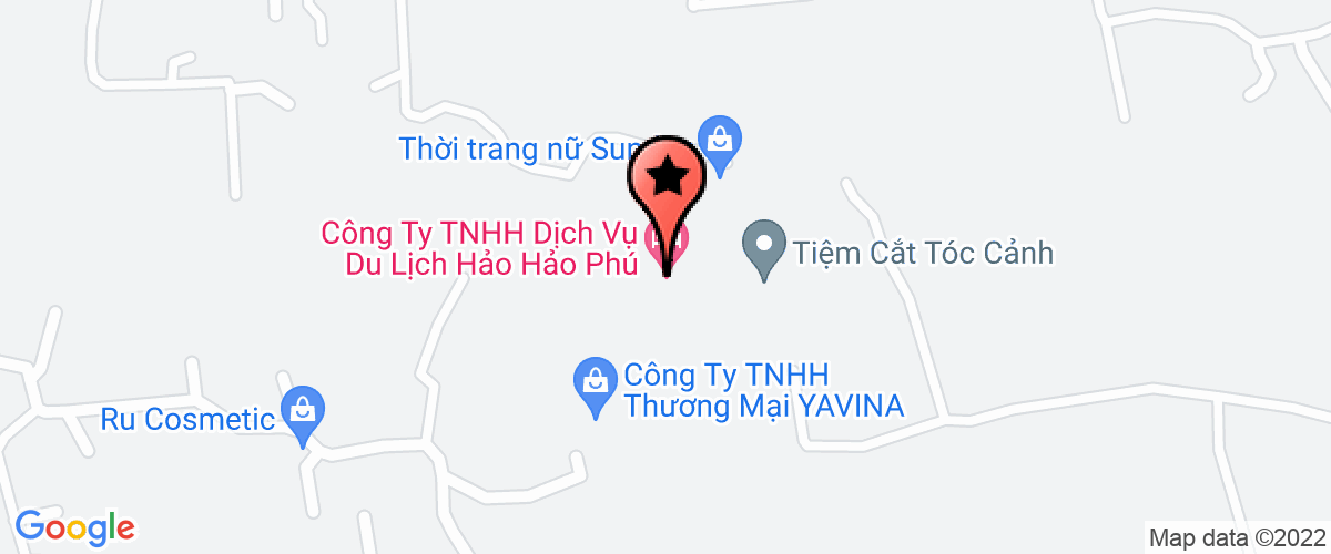 Map go to Thuong mai - Dich vu - Du lich Hao Hao Phu Company Limited