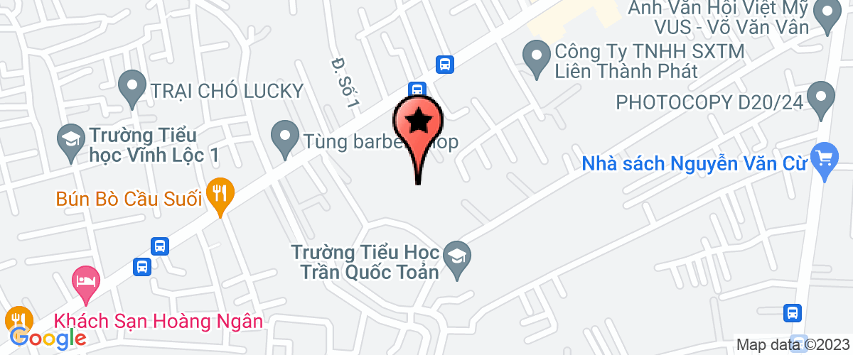 Map go to Cao Su Viet Tan Plastics Trading Production Company Limited