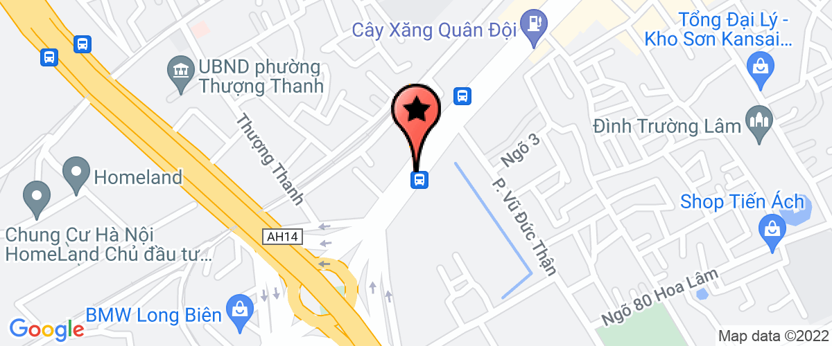 Map go to Usa Viet Nam International Delivery Joint Stock Company