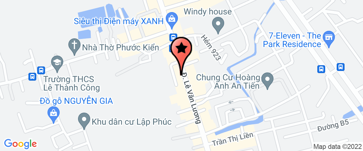 Map go to Hoang Hoang Phi Service Trading Company Limited