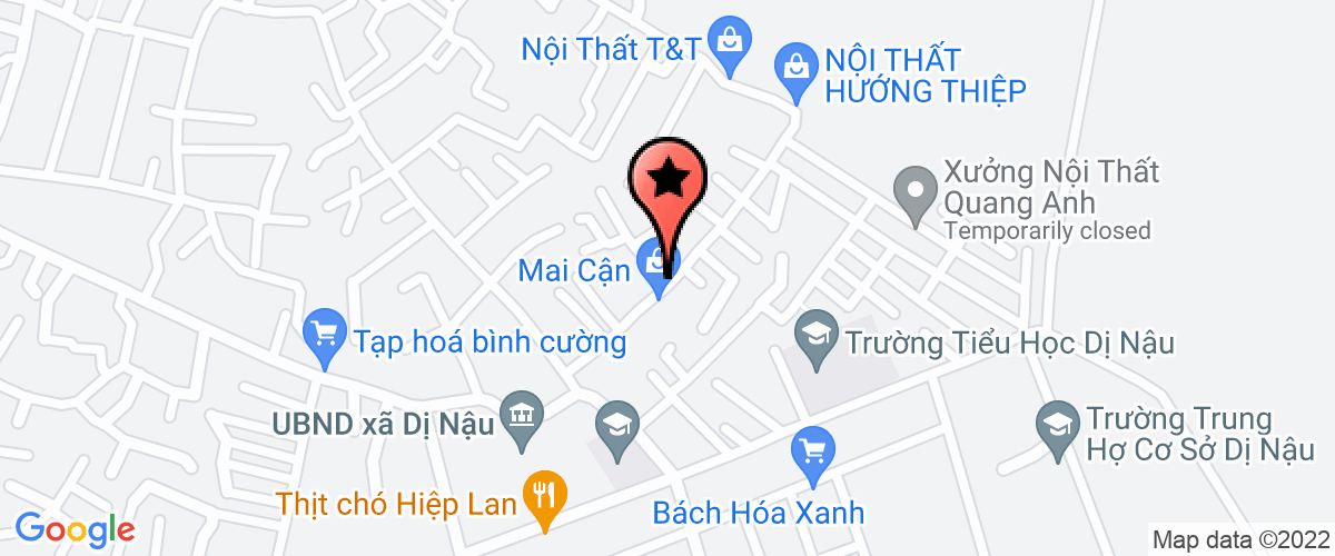 Map go to Toto Ha Noi Company Limited