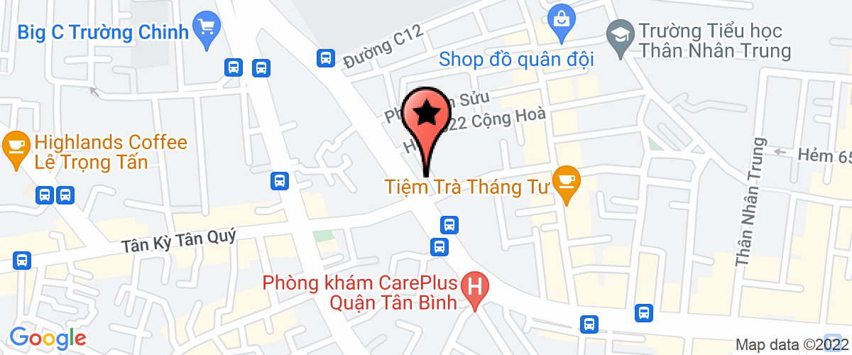 Bản đồ đến Công Ty TNHH Knc Textile