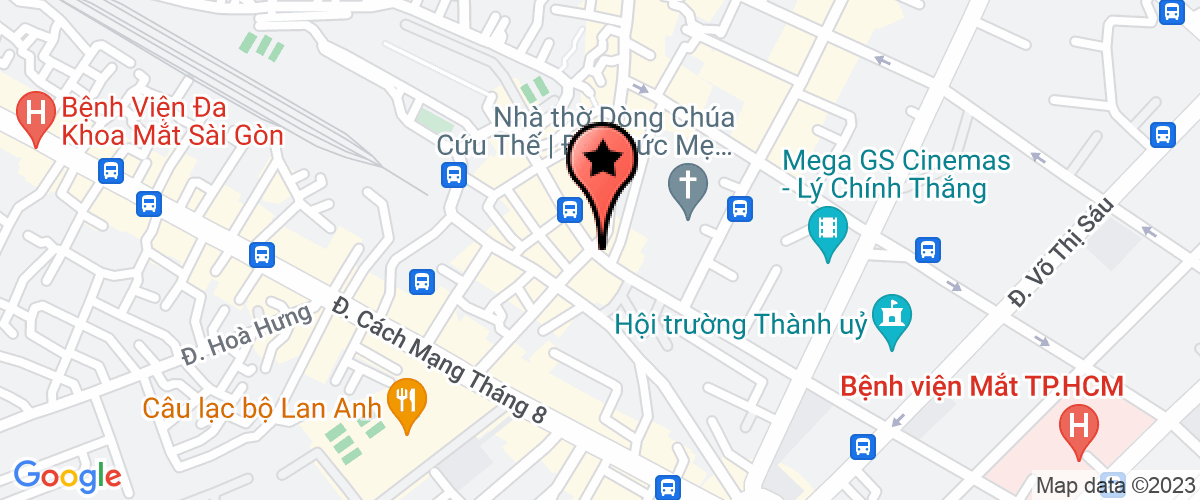 Bản đồ đến Cty TNHH Tóc Yêu Bo