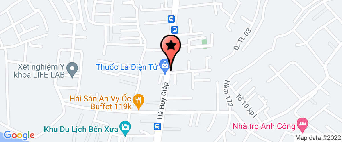 Map go to Minh Thu Shampoo Hair Cut Private Enterprise