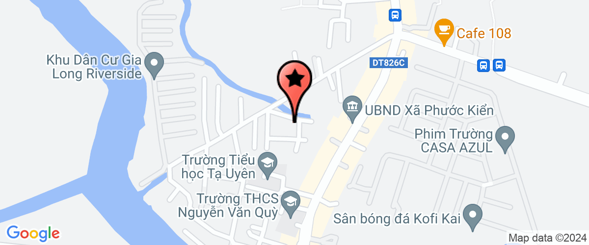Map go to Hung Vinh Import Export Investment Joint Stock Company