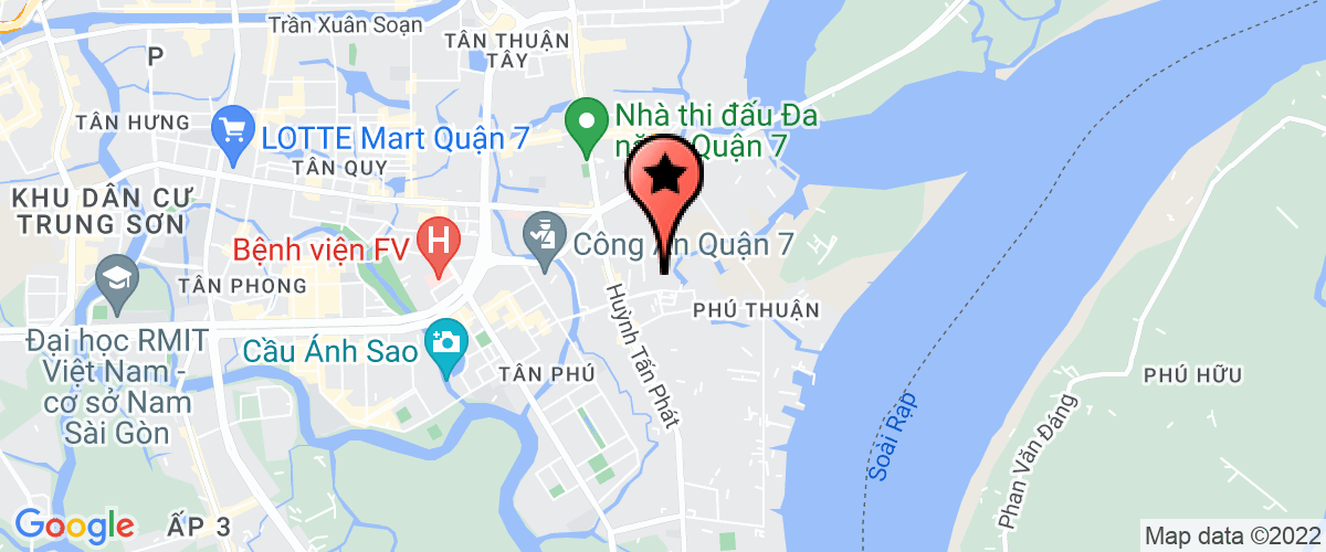 Map go to Protect Trip Vietnam Company Limited