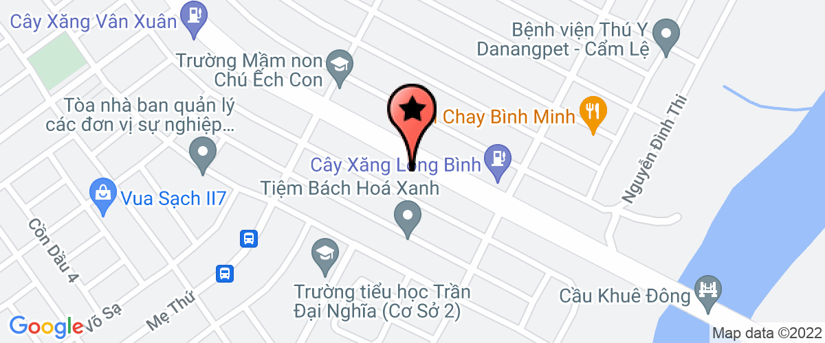 Map go to Truong Cho Da Nang Profession Training Company Limited