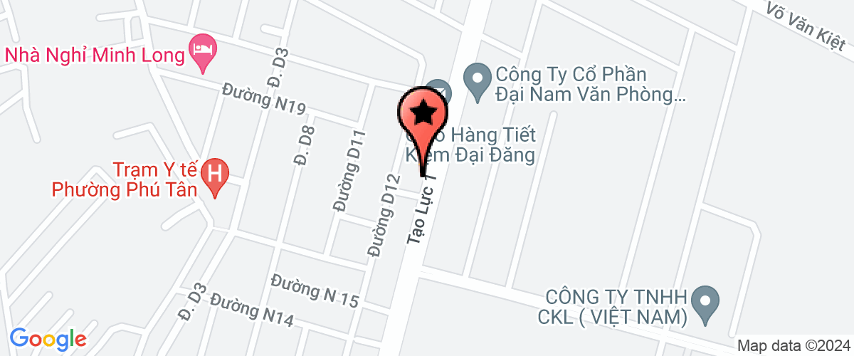 Map go to Pho Moi Urban Real-Estate And Construction Company Limited