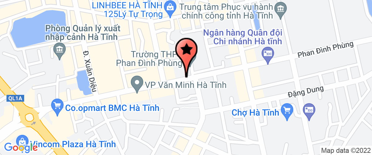 Map go to So nong nghiep phat trien nong thon Ha Tinh And