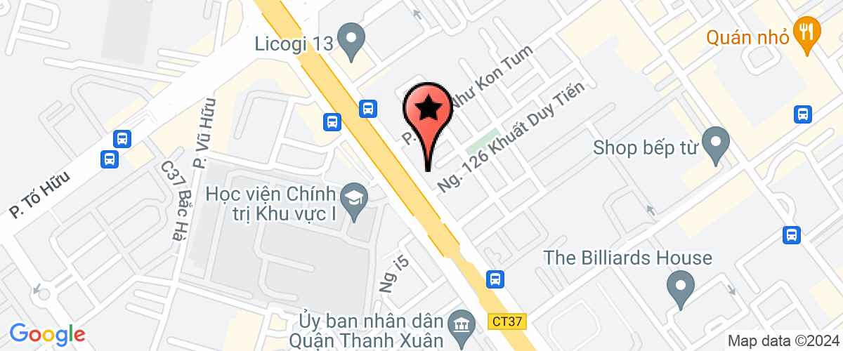 Map go to Tam Viet Trading and Construction Company Limited
