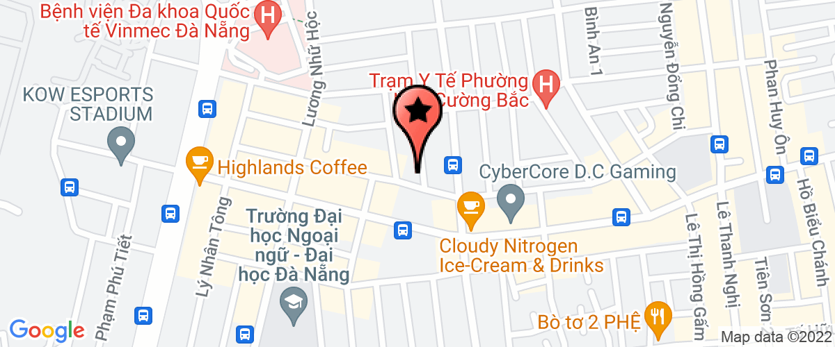 Map go to Au Viet Hoang Technology Joint Stock Company