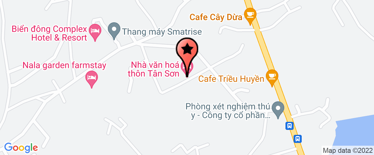 Map go to Hoa Son Community Development And Travel Joint Stock Company