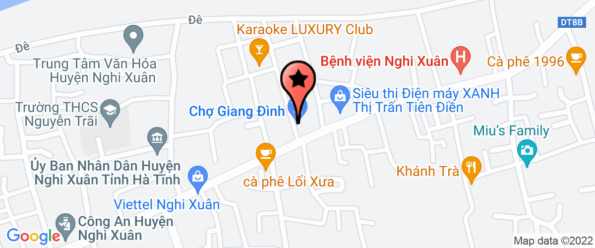 Map go to Song Ngu Son Giang Dinh Joint Stock Company